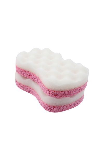 Cxbfg 1pc-random Color Soft Bath Sponge Body Scrub Bast Wisp Massage Brush Body Washcloth Skin Scrubber Re