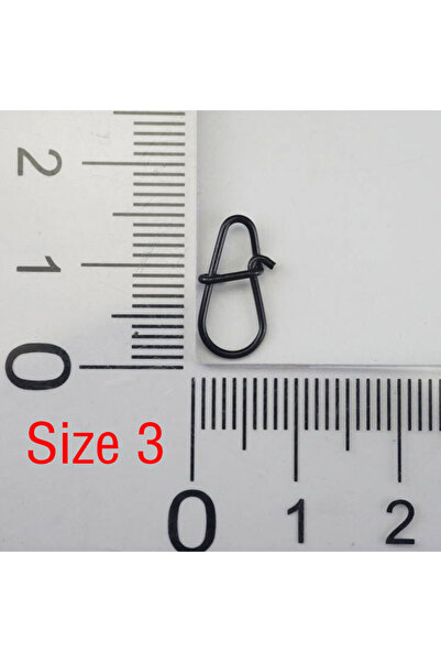 Choice مشبك صيد عالي القوة بقفل مزدوج مقاس 3، مشبك صيد سريع التغيير من الفولا...