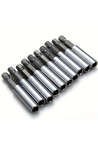 Choice1 10PCS ZEXEF 10pcs 60mm Magnetic Screwdriver Extension Bit Tips Holder...