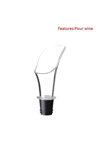 Choice Flower Opp Wine Aerating Pourer Spout Decanter Magic Wine Decanter Wine Aerator Quick Aerating Pouri