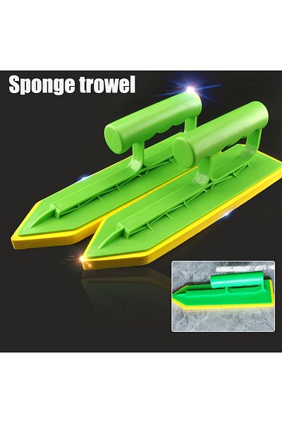 Choice Sponge Foam Float Trowel For Grout,Stucco,Tile Floor Tile Beauty Seam Scraper Spatula,Scraping Pu...