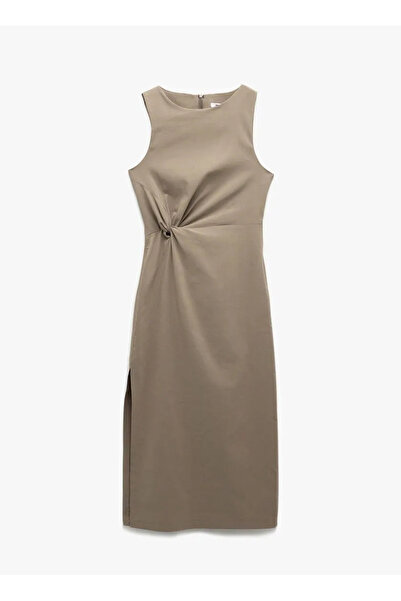 Koton Γυναικείο φόρεμα ποδηλασίας Mink 5SAK80152EW