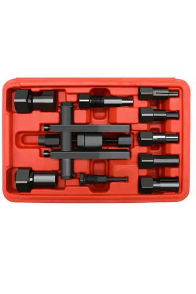 Choice RED 10pcs Practical Bearing Puller Motorcycle Bearing Removal Tool Puller with Box Motorcycle Intern