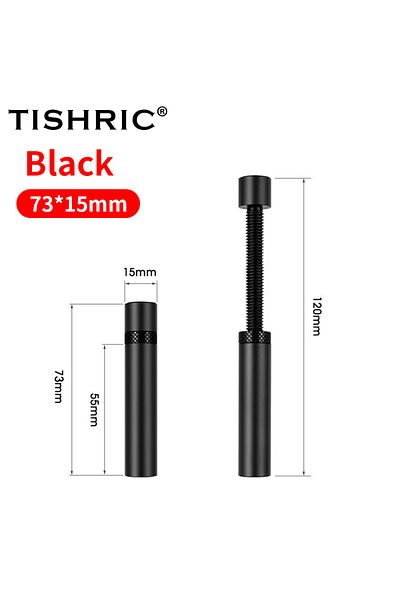 TISHRIC Black 73 mm TISHRIC Graphics Card GPU Holder Desktop PC Case Support Adjustable Telescopic Rotary Sc