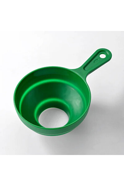 Choice1 قطعة واحدة من القمع البلاستيكي الأخضر المعلب، قمع ذو فوهة واسعة، برطم...