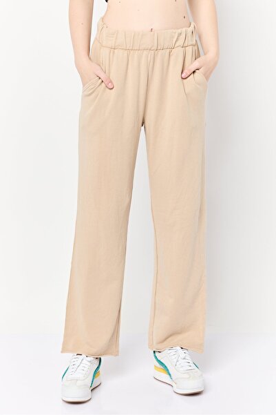 aerie Women Petite Plain Sweatpants, Light Tan