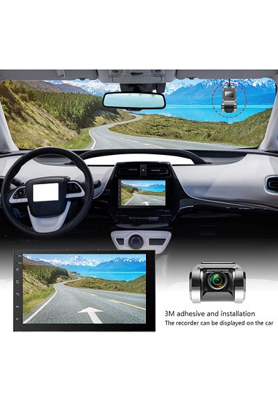 AMPrime Dash Cam ADAS Car DVR ADAS Dashcam DVRs Video Night Vision Auto Recorder for Android Mult...