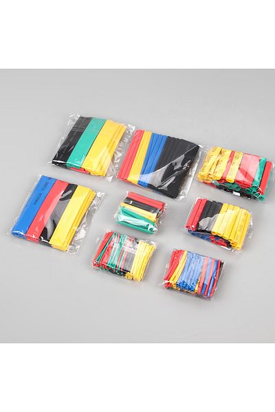 Choice 328PCS 328pcs Heat-shrink Tubing Thermoresistant Tube Heat Shrink Wrapping Kit Electrical Connection