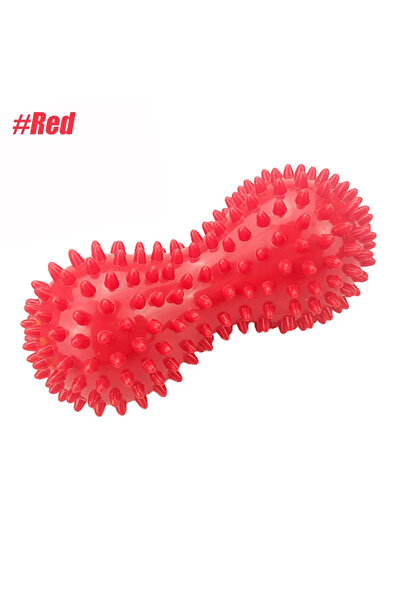 Choice5 Red Peanut Massage Ball, Deep Tissue Massage Ball for Back, Neck, Sho...