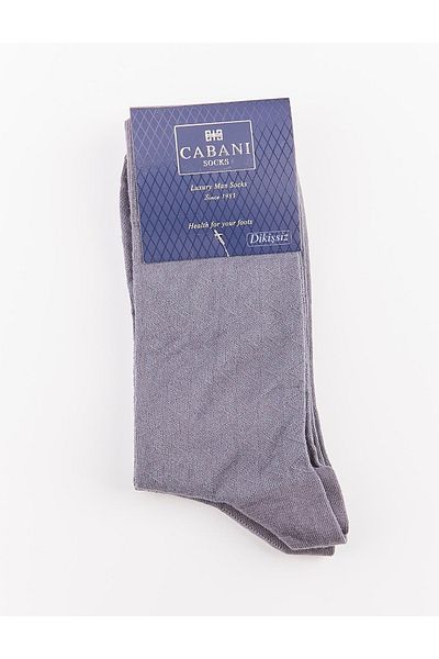 Cabani Gray 2-Piece Men's Socks