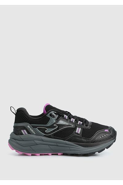 Joma Shock Lady 2501 Negro Μαύρα γυναικεία παπούτσια περπατήματος Tkshls2501