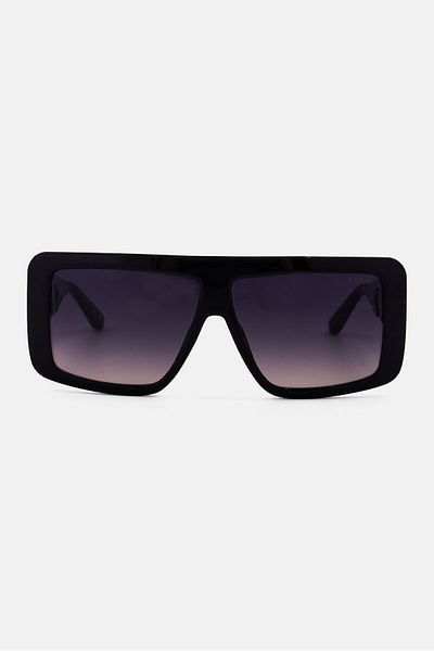 Guess Women Gu0010901b60 Oversized Sunglasses, Black