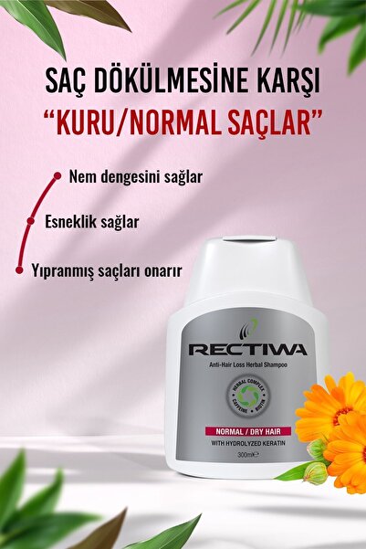 Rectiwa Kuru/Normal Saçlar İçin Şampuan 300 ml 8680853010276