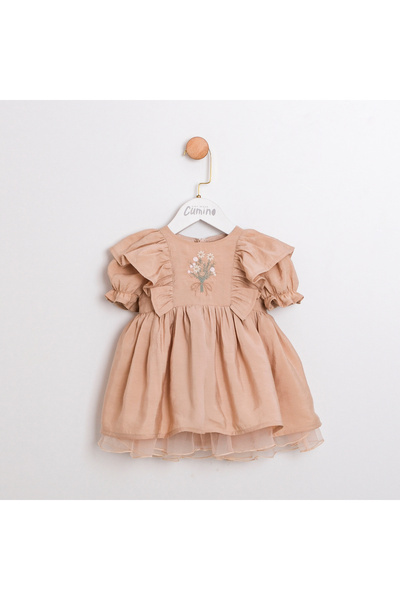 Cumino فستان كلاير للفتيات 9-12-18-24 شهرًا