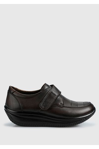 Eclipse Women's Brown Leather Shoes