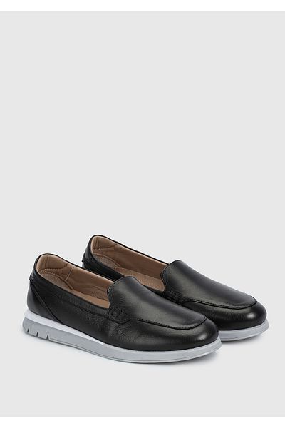 Eclipse Leather Black Women's Shoes