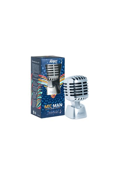 AİRPRO Luxury (Ocean Escape) Mic Man Car Perfume/Air Fresheners For Dashboard | Up to 60 Days