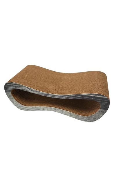 Glipet High Quality Cardboard Cat Scratching Anthracite No:3 16X51X24 cm