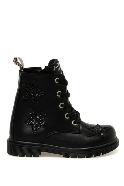 SEVENTEEN WOLTRAN 3PR Black Girl's Worker Boots