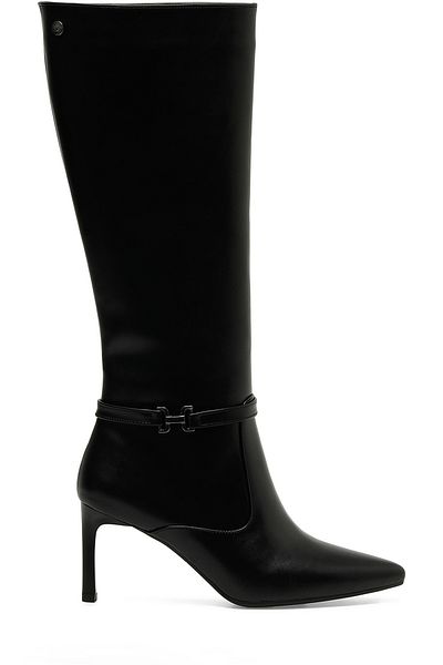İnci INCI DELIT 3PR Schwarze Stiefel mit Absatz für Damen