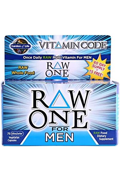 GARDEN OF LIFE RAW Ежедневен мултивитамин за мъже, Витамин Код 75 капсули -