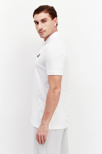 Puma Men Sportwear Fit Short Sleeve Training Polo Shirt, White