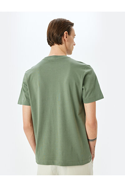 Koton Cotton Crew Neck Regular Fit Short Sleeve Basic T-Shirt