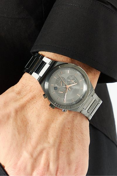 Calvin Klein Men 25200304 Chronograph Quartz Watches 44 Mm, Grey