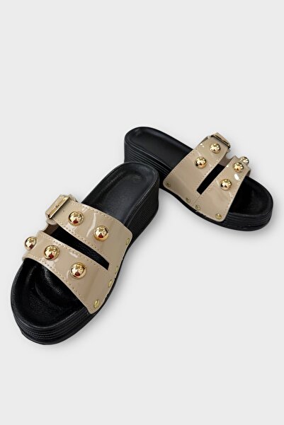 Liger Елегантні ортопедичні капці на щодень - Літні - Домашні - Пляжні - Відпочинкові - Робочі капці BEJ