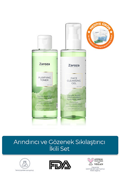 ZAROZA Arındırıcı ve Gözenek Sıkılaştırıcı İkili Set