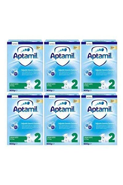 Aptamil 2 Bebek Sütü 900 Gr (6-9ay) 6lı Paket