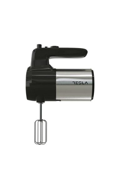 TESLA Mixer de mana Tesla MX301BX, 300W5 viteze + Turbo, Negru/Inox