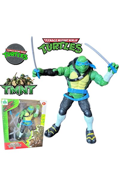 tmtoysandmore Ninja Kaplumbağalar Leonardo Tüm Bölge Eklemli 17 Cm Et Kalitel...