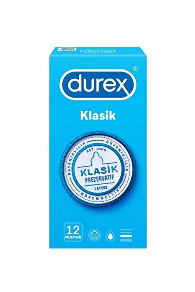 Durex Prezervatif Klasik 12li