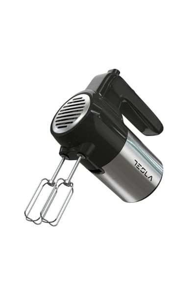 TESLA Mixer de mana Tesla MX301BX, 300W5 viteze + Turbo, Negru/Inox