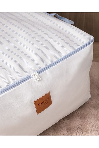 Madame Coco Nuage 2-Pack Printed Bag - White/Light Blue