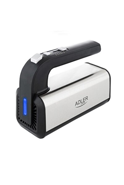adler Μίξερ χειρός Adler AD 4225, 800 W, 5 ταχύτητες, Turbo, LED (Μαύρο/Ανοξείδωτο ατσάλι)