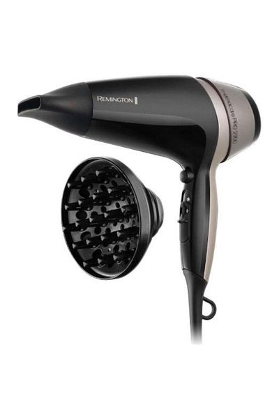 Remington Uscator de par Remington Thermacare Pro 2300 D5715, 2100 W, Generator de ioni (Negru)