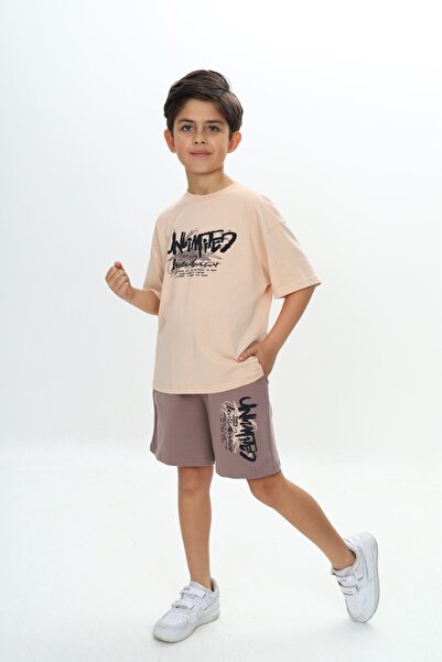 Toontoy Σετ σορτς Unlimited Yazgi με τύπωμα για αγόρια