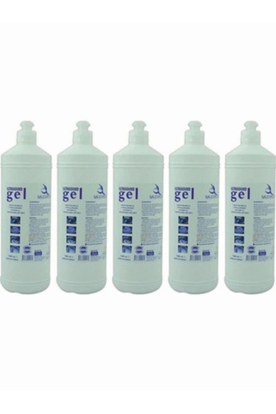 Aqua Ultrason Jeli 20 Adet X 1 Lt Multiplus Marka,ekg Tens Epilasyon Jeli,med...