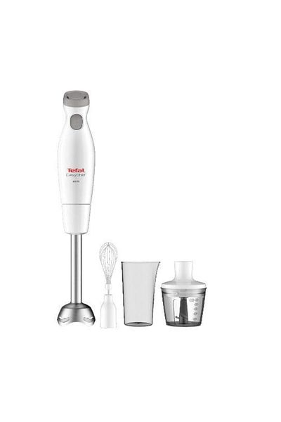TEFAL Mixer vertical Tefal HB453138 Easychef 3 in 1, 450 W, 2 viteze, tocator, vas gradat, tel (Alb)