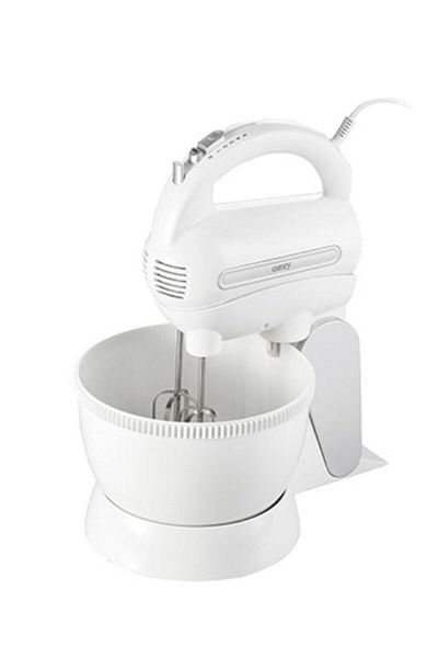 CAMRY Mixer with bowl Camry CR 4213, 300 W, 5 Speeds + Turbo, 3 L (White)