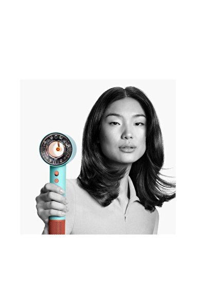 DYSON Uscator de par Dyson Supersonic Nural HD16, 1600W, 3 viteze, 4 trepte temperatura (Albastru/Topaz)