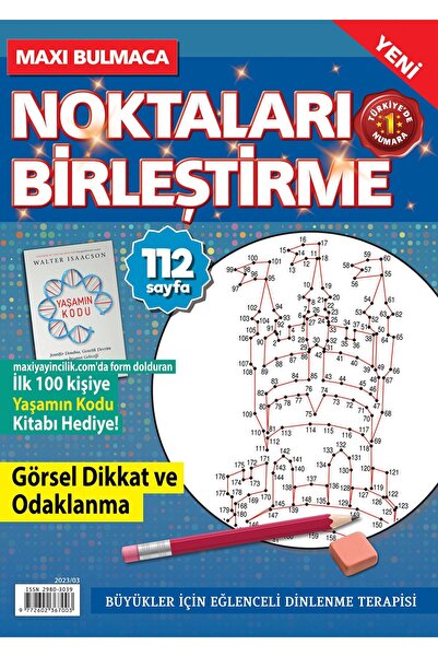 MAXİ Maxi Bulmaca Noktaları Birleştirme 001