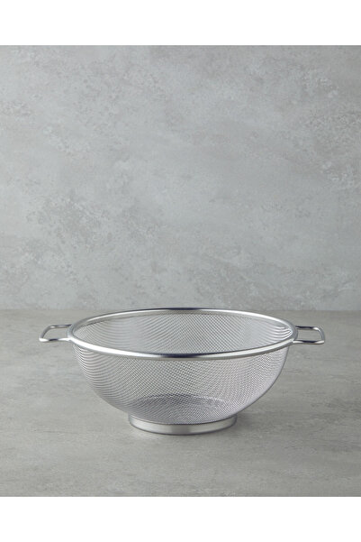 English Home Brims Paslanmaz Çelik Süzgeç 22 cm Gri