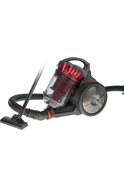 ALSAIF Electric Vacuum Cleaner Carmen, 2.5L, 1400W, Red