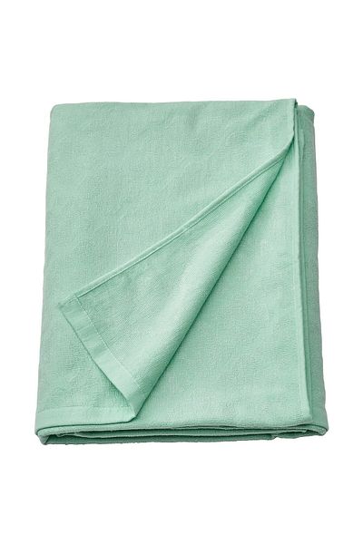 IKEA Jättetuja Blanket Turquoise 140x190 Cm – Lightweight, Washable, Cool Sleep Blanket