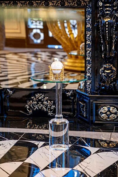 Dulda Akrilik Pera Pleksi Sehpa