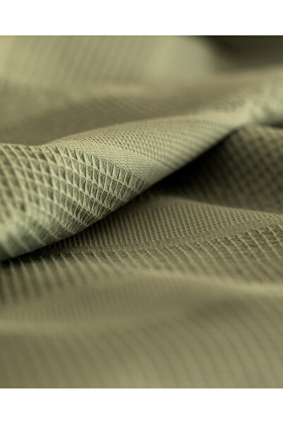 Madame Coco Mathilda Single 100% Cotton Karde Plain Pique - Khaki