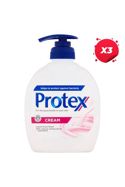 Protex X3 - PROTEX LIQUID SOAP 300ML CREAM